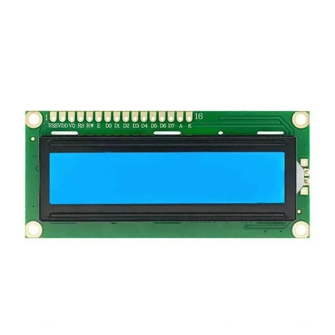 16×2 LCD Display with I2C Interface
