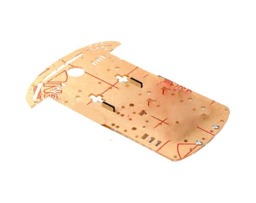 2WD Smart Robot Car Chassis Kit (Acrylic)