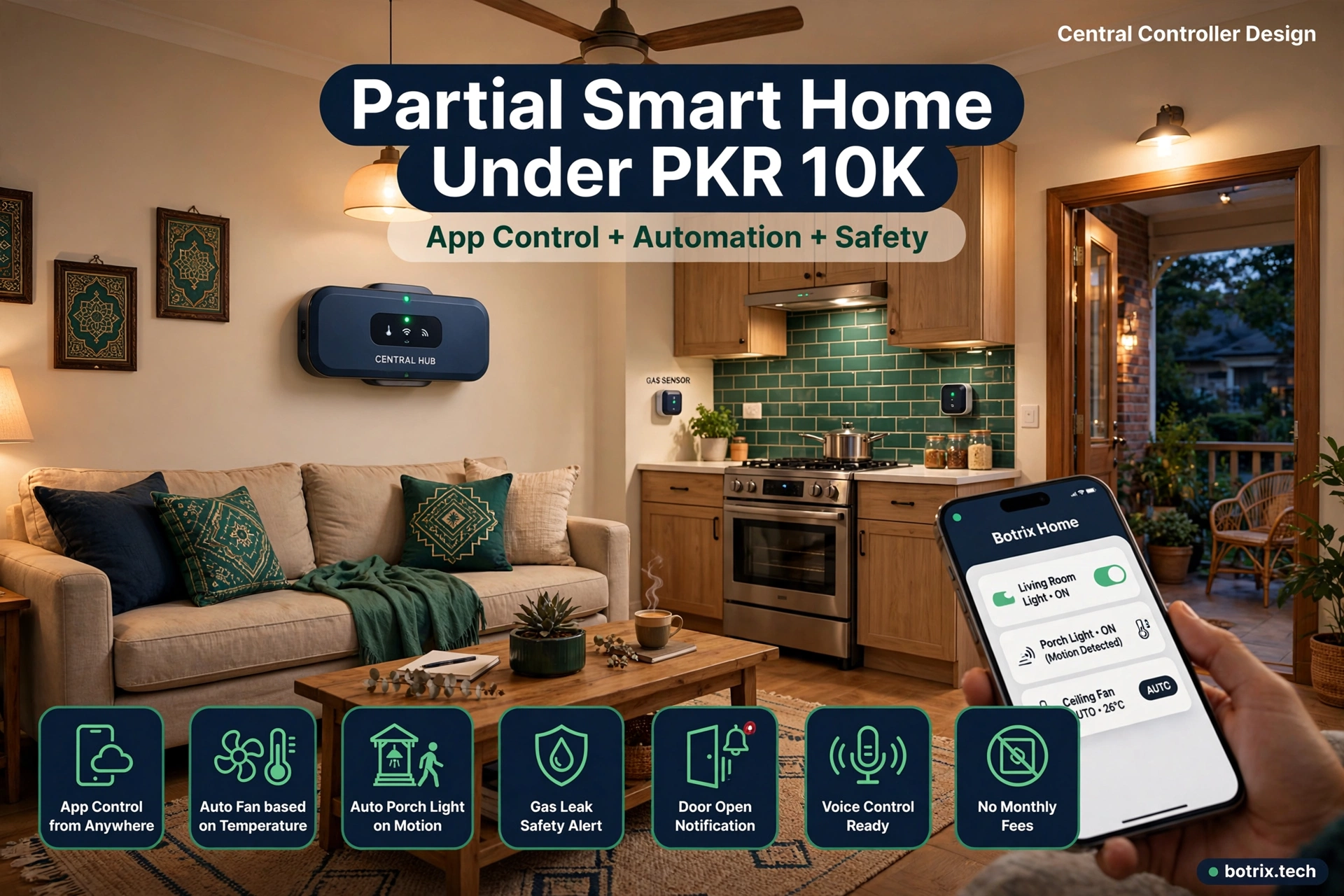 How to Make Your Home Smart Under PKR 10000 — Central Controller Edition