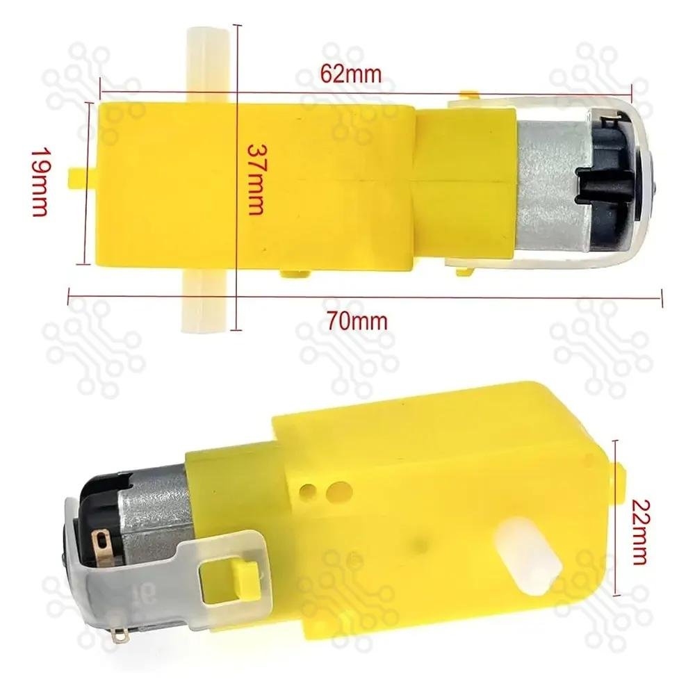TT Gear Motor (BO Motor) Dual Shaft